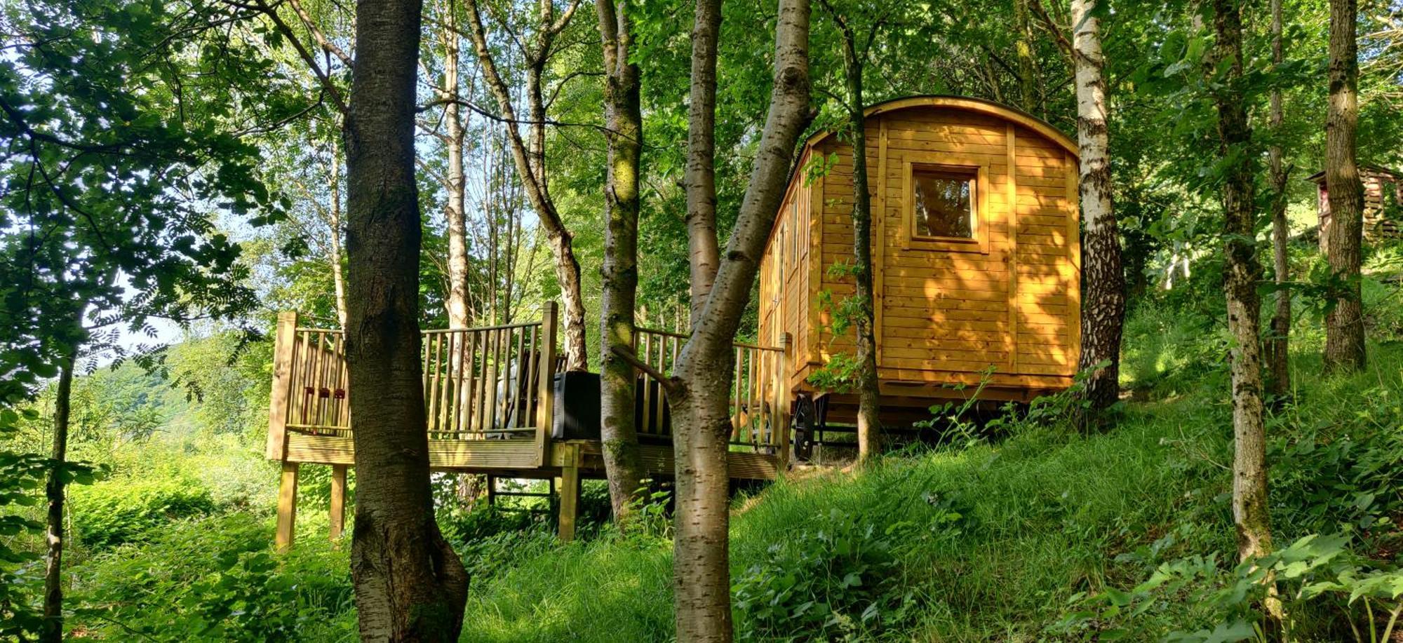 Pike'S Cabin In The Woods Hebden Bridge Exterior photo